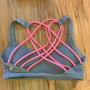 lululemon free to be bra *wild as 6